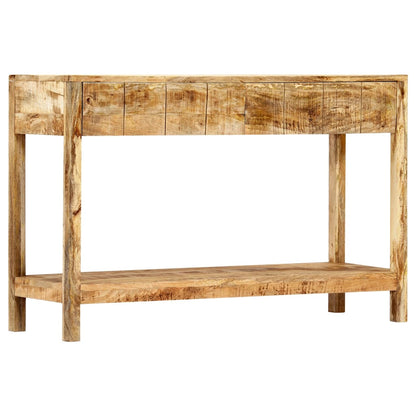 Avlastningsbord Konsollbord Trä 120x35x75 cm massivt mangoträ