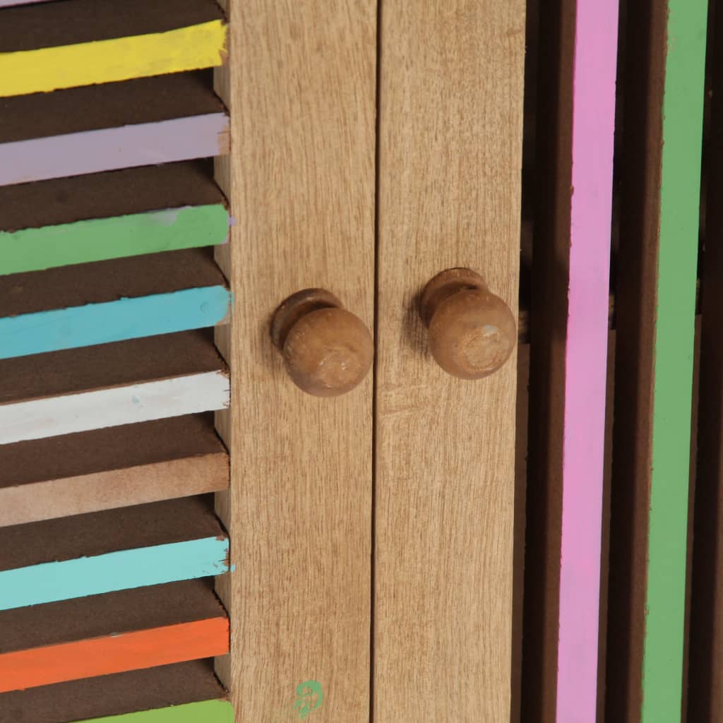 Skänk Trä 150x30x75 cm massivt mangoträ