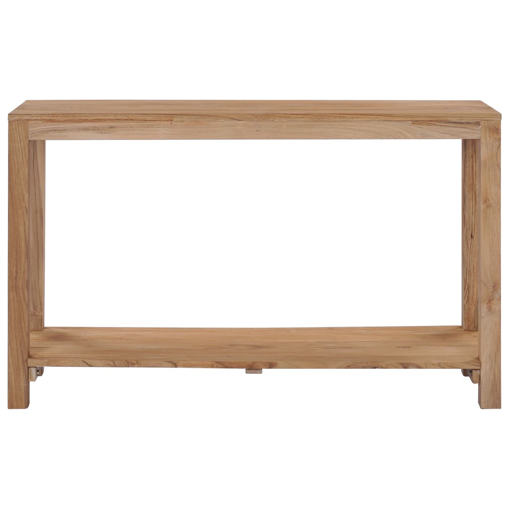 Avlastningsbord Konsollbord Trä 120x35x75 cm massiv teak