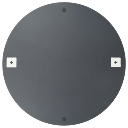 Väggspegel utan ram rund 80 cm glas
