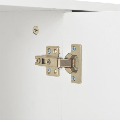 Skänk Högglans Vit 107x35x80,5 cm