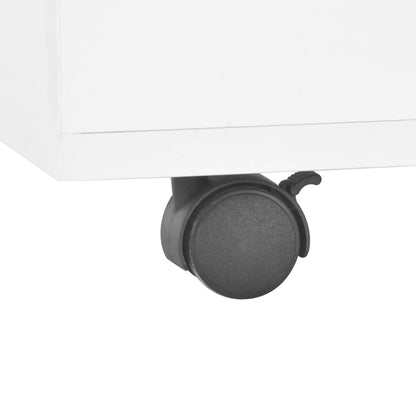 Soffbord Högglans Vit 120x60x35 cm