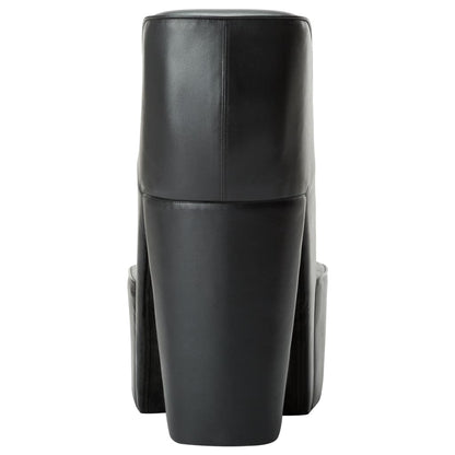 Matstol DIV. klacksko Svart konstläder