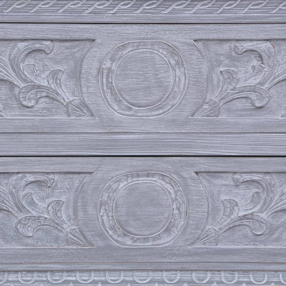 Skänk Trä med 2 lådor 90x30x60 cm massiv mahogny