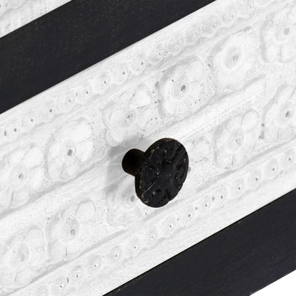 TV-Möbel Grå TV-Bänk 120x30x40 cm massivt mangoträ