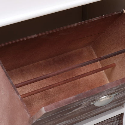 Skoställ Brun 50x28x98 cm kejsarträ