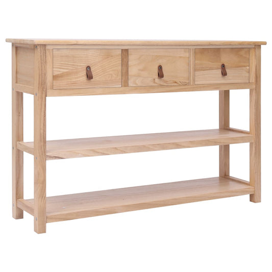 Skänk Trä naturlig 115x30x76 cm trä
