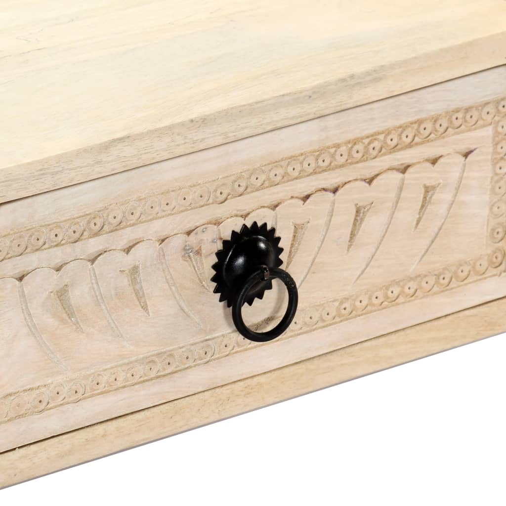 Soffbord 100x60x40 cm massivt mangoträ