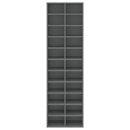 Skoställ Grå Skoskåp 54x34x183 cm