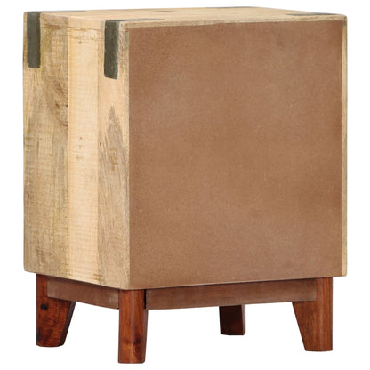 Sängbord Nattduksbord Trä 40x30x52 cm massivt robust mangoträ