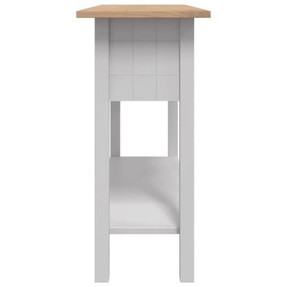 Avlastningsbord Konsollbord Grå mexikansk Coronastil furu 90x34,5x73 cm