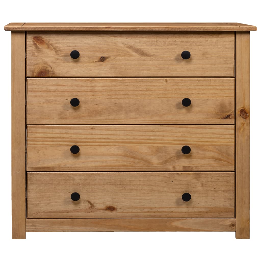 Skåp Trä 80x40x73 cm furu Panama