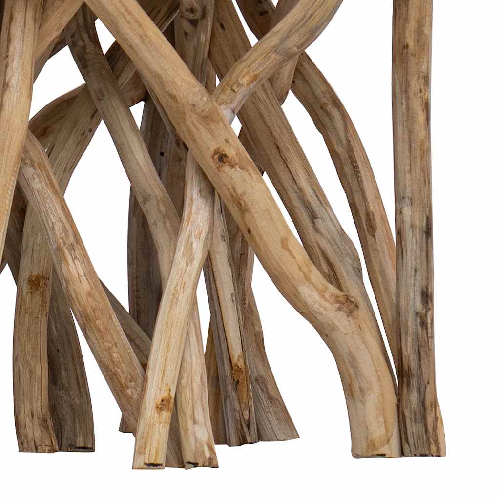 Soffbord Trä 40x40x40 cm blandat återvunnet trä