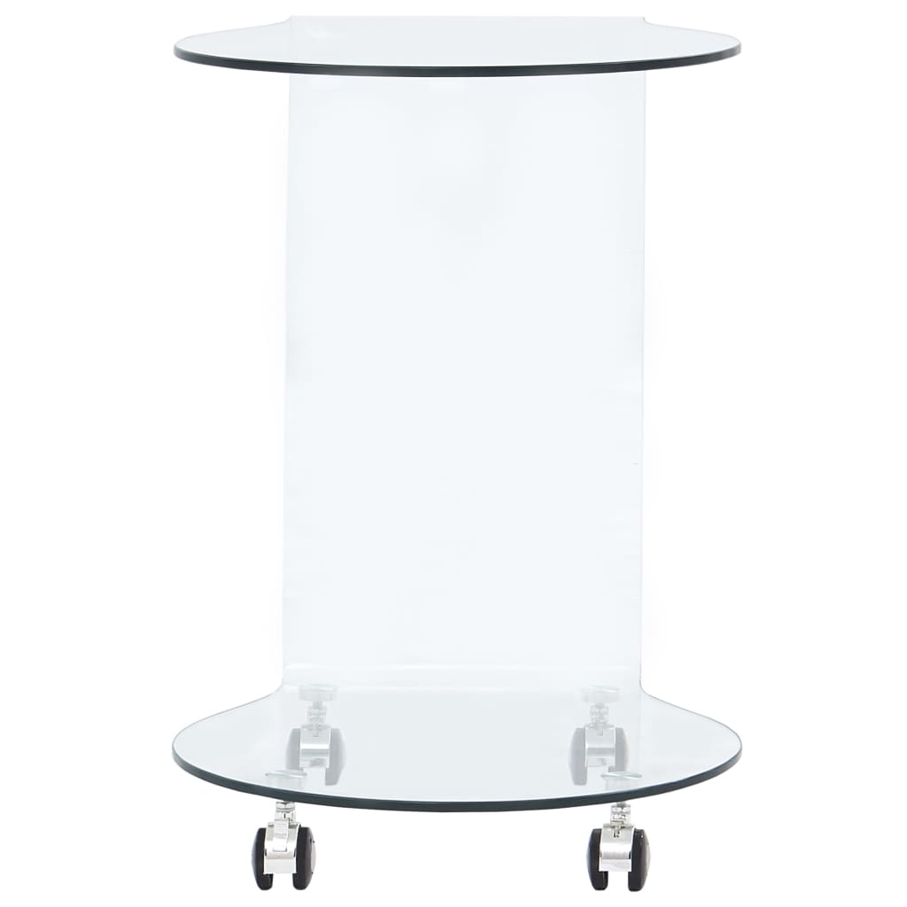 Soffbord DIV. 45x40x58 cm härdat glas