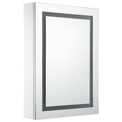 Badrumsspegel Spegelskåp LED 50x13x70 cm