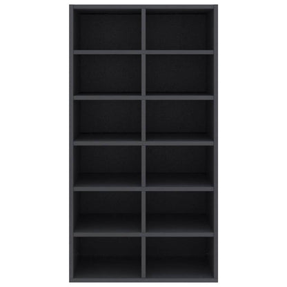 Skoställ Grå Skohylla 54x34x100,5 cm