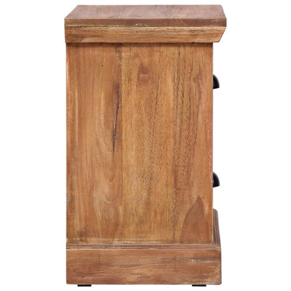 Sängbord Nattduksbord Trä 40x30x50 cm massiv teak