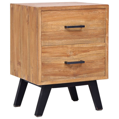 Sängbord 40x35x55 cm massiv teak