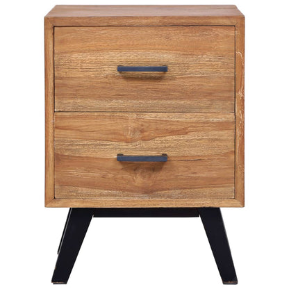 Sängbord 40x35x55 cm massiv teak