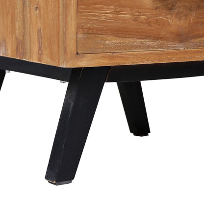 Sängbord 40x35x55 cm massiv teak
