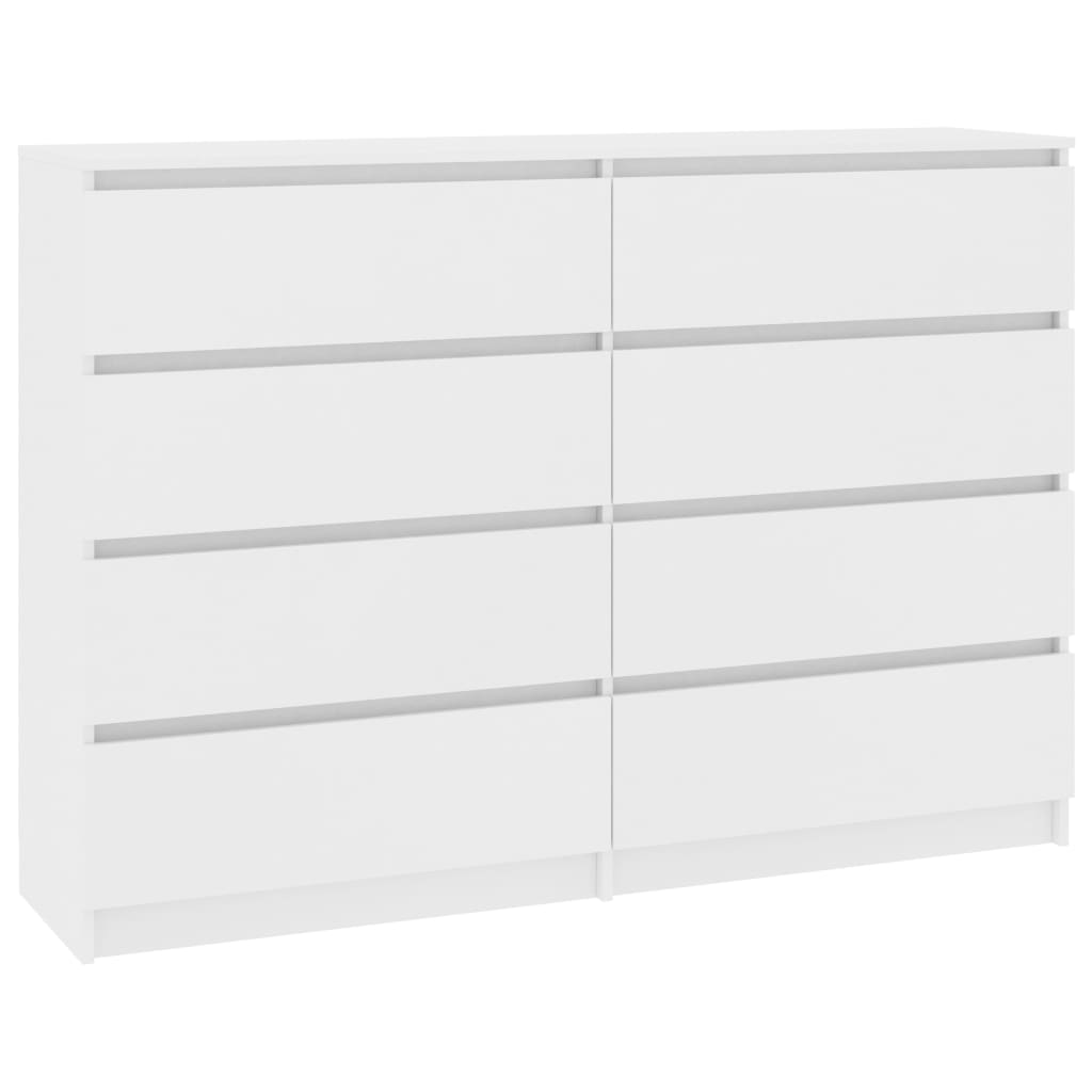 Skänk Vit 140x35x99 cm