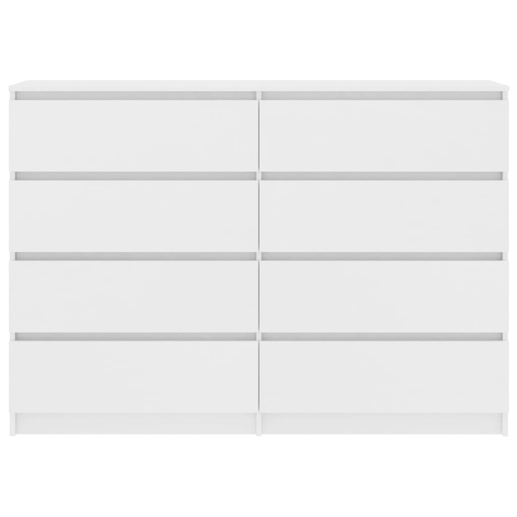 Skänk Vit 140x35x99 cm