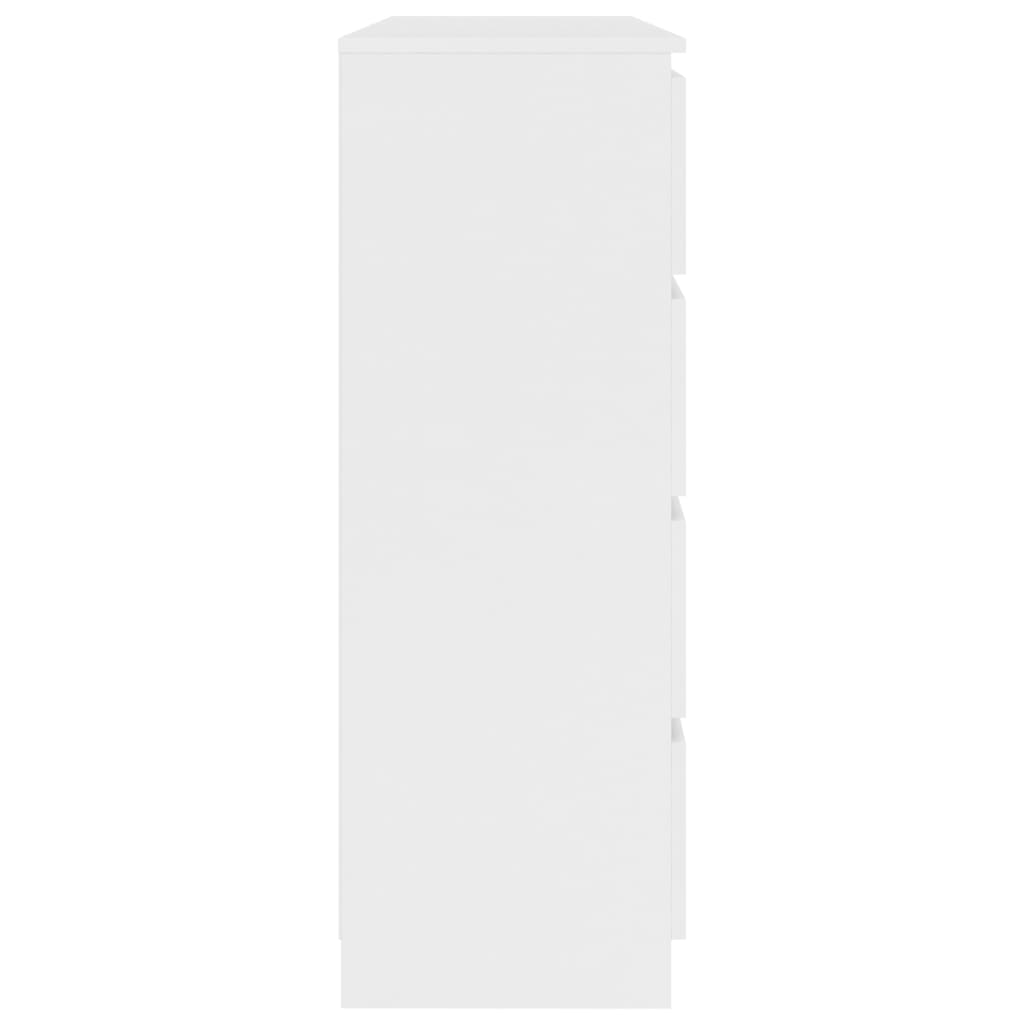 Skänk Vit 140x35x99 cm