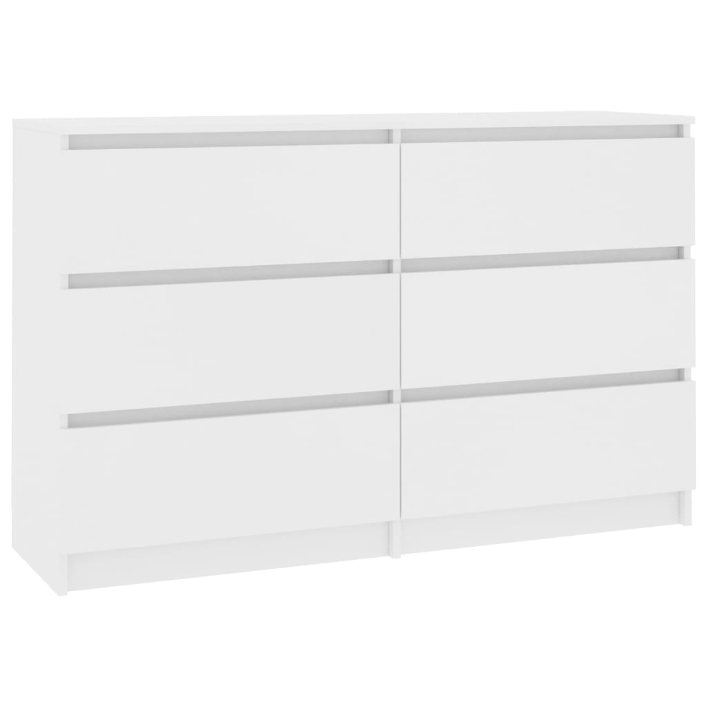 Skänk Vit 120x35x76 cm