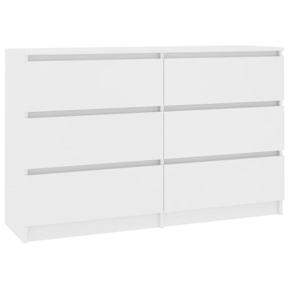 Skänk Vit 120x35x76 cm