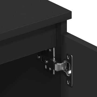 TV-Möbel Svart TV-Bänk 140x40x35,5 cm