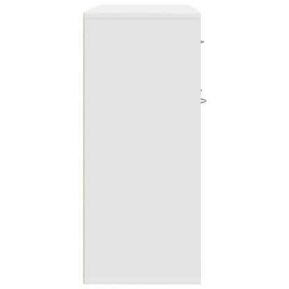 Skänk Vit 88x30x70 cm