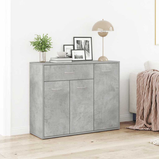 Byrå Betonggrå 88x30x70 cm