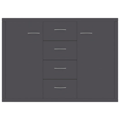 Skänk Grå 88x30x65 cm