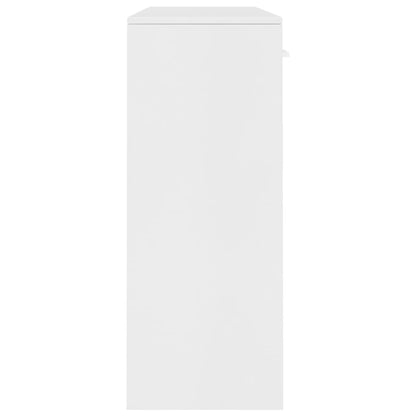 Skänk Vit 110x30x75 cm