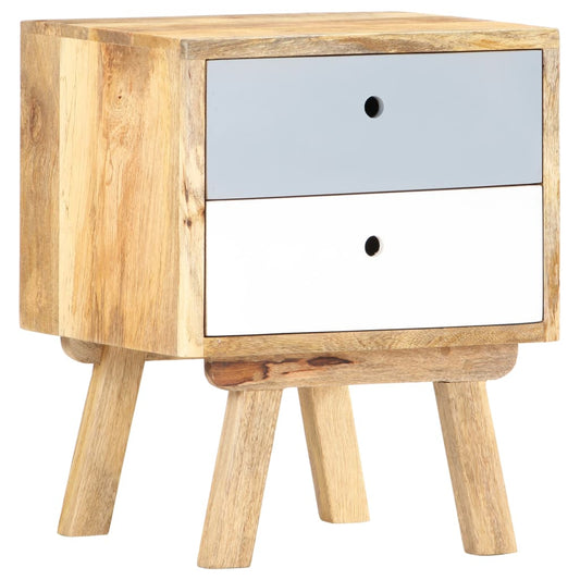 Sängbord 40x35x50 cm massivt mangoträ