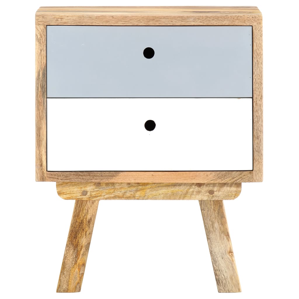 Sängbord 40x35x50 cm massivt mangoträ