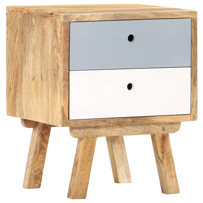 Sängbord 40x35x50 cm massivt mangoträ