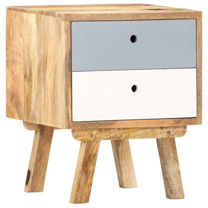 Sängbord 40x35x50 cm massivt mangoträ