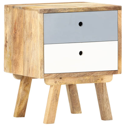 Sängbord 40x35x50 cm massivt mangoträ