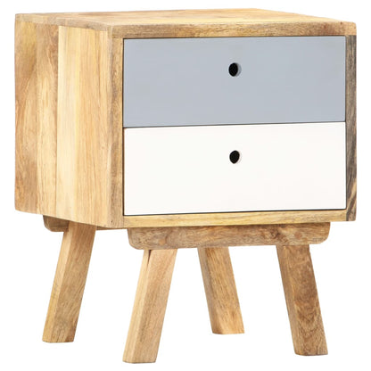 Sängbord 40x35x50 cm massivt mangoträ