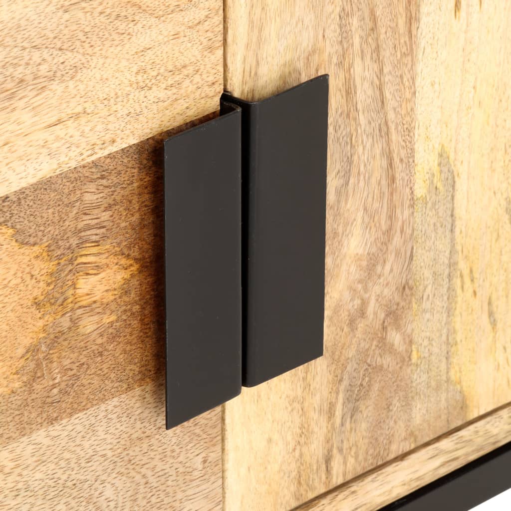 Soffbord Trä 90x55x40 cm massivt mangoträ