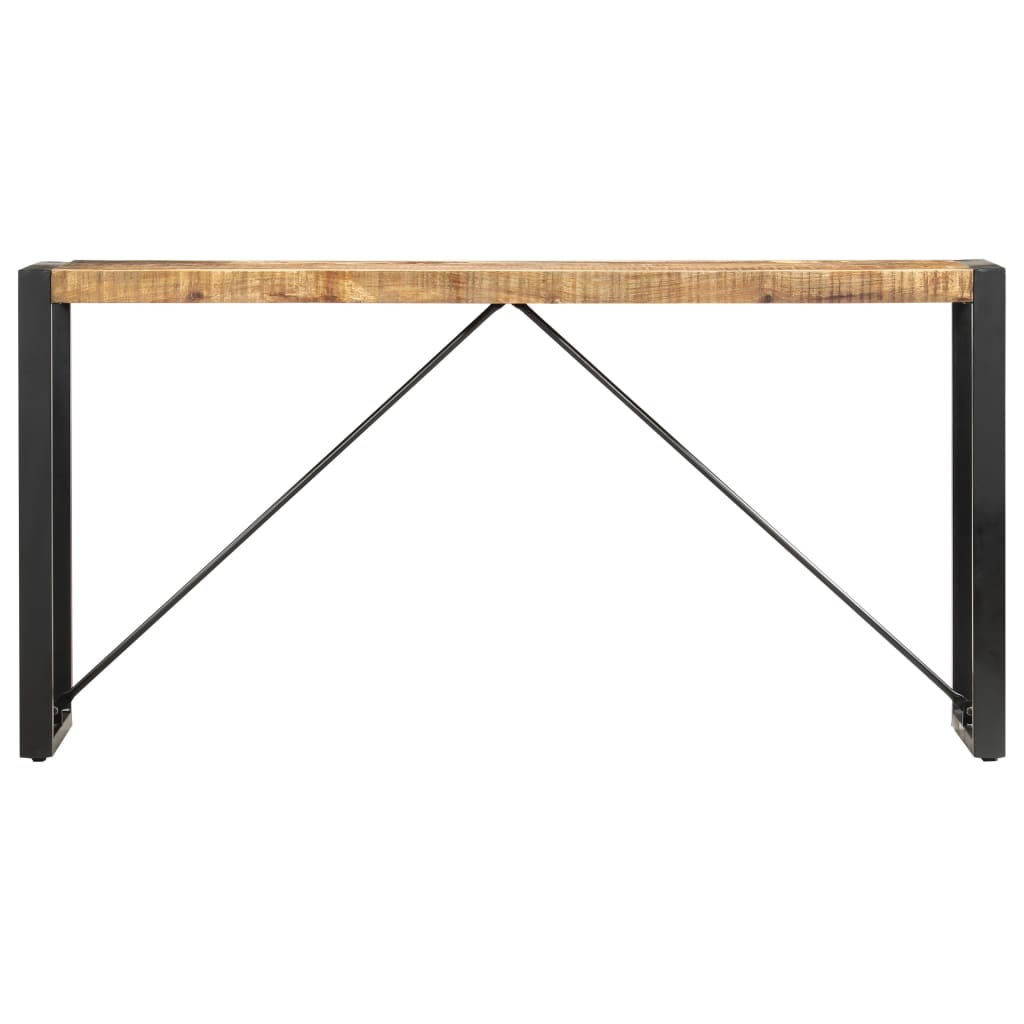 Avlastningsbord Konsollbord Trä 150x35x76 cm massivt mangoträ