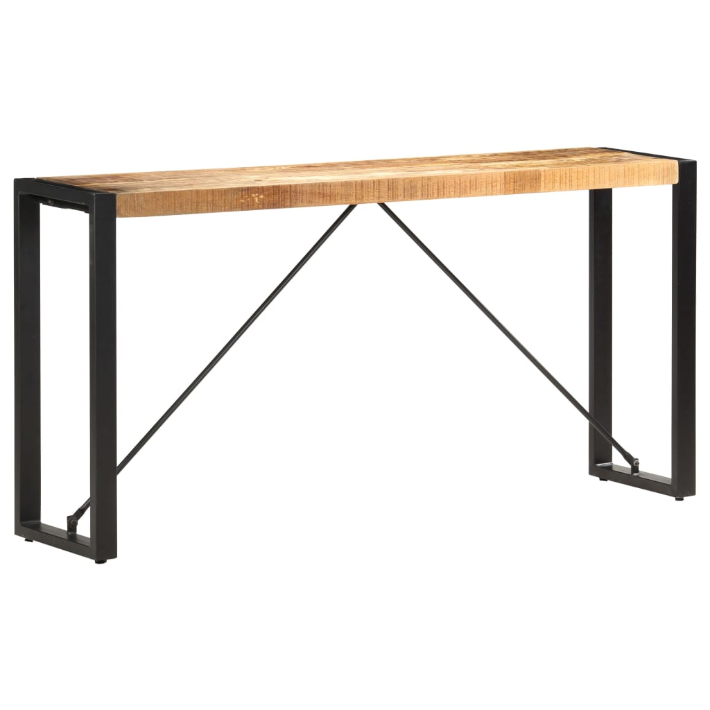 Avlastningsbord Konsollbord Trä 150x35x76 cm massivt mangoträ
