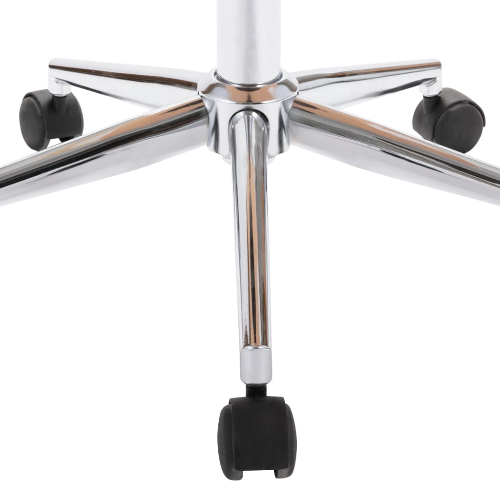 Matstol Gräddvit Snurrbar böjträ och konstläder