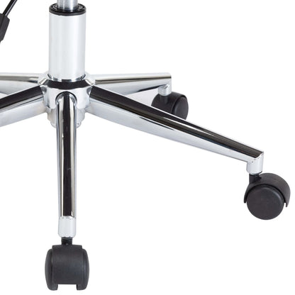 Matstol Svart Snurrbar böjträ och konstläder