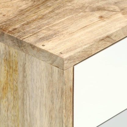 Sängbord Nattduksbord Trä 47x35x59 cm massivt mangoträ