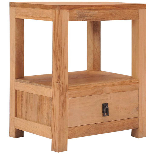 Sängbord Nattduksbord Trä 40x30x50 cm massiv teak