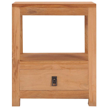 Sängbord Nattduksbord Trä 40x30x50 cm massiv teak