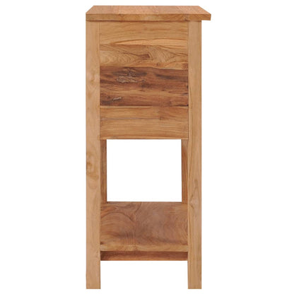 Skänk Trä 78x35x80 cm massiv teak