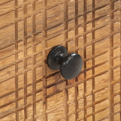 Skänk Trä 45x30x75 cm massivt mangoträ